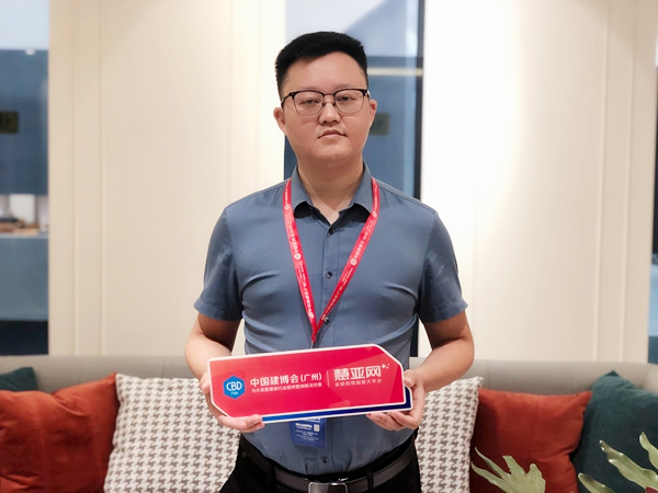 2021中国建博会（广州）|尚佰木门余涛：品牌为先，以包容之心布局全国渠道