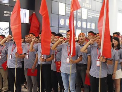 欧铂曼门窗8月销售生产目标动员大会隆重召开