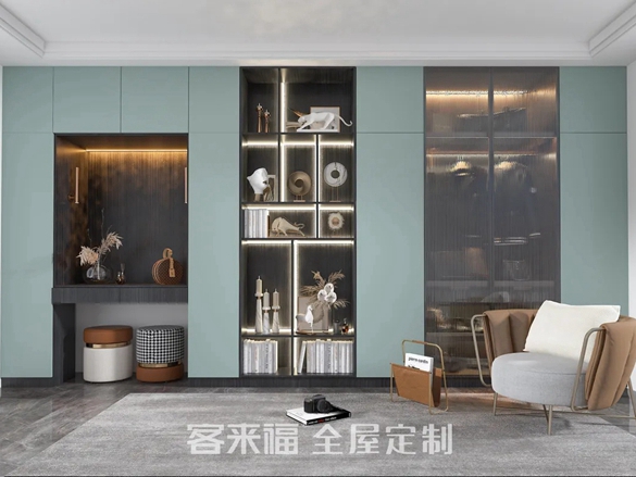 客来福全屋定制|柜门流行无拉手？开门都不知道怎么办！
