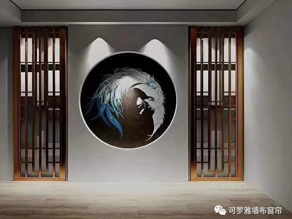 可罗雅墙布·觅桐实景|寻远古觅桐知天籁，凌空飞舞衔吉祥