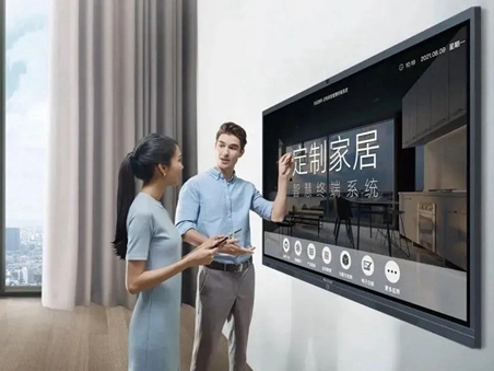 孟氏木门推进信息化建设，引进MAXHUB智慧云屏！