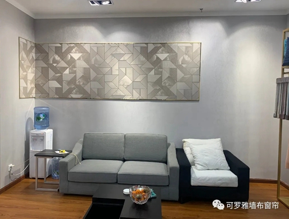 可罗雅墙布现代轻奢 CA131『提炼』| 天然纹路赋予墙面富有层次的肌理感
