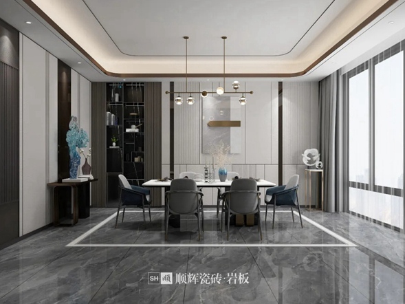 顺辉陶瓷|750x1500MM无界连纹，让家美得怦然心动