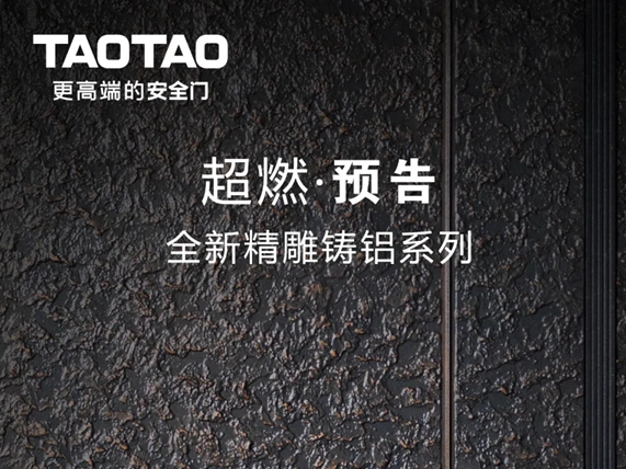 TAOTAO安全门新品预告 | 开合之间，即见未来