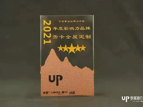劳卡全屋定制荣获2021年度家居品牌力量榜双重大奖