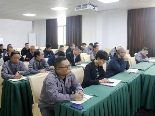 德诺特高端安全门：万嘉集团召开品质分析会