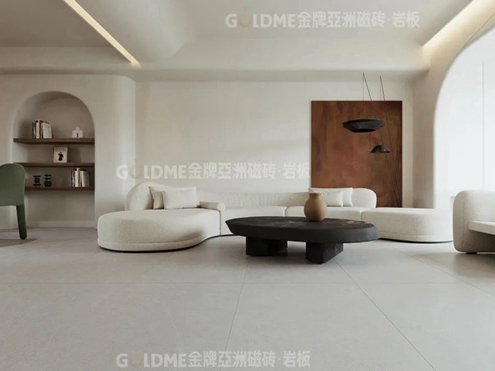 金牌亚洲瓷砖全案：这套侘寂风空间破防了