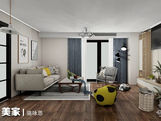 尚品宅配|主卧带衣帽间，还有2个书房，这家50㎡温馨婚房，我直接看跪了！