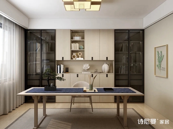 诗尼曼全屋定制|原木风到底有多美，看到这个阳台我就把持不住了