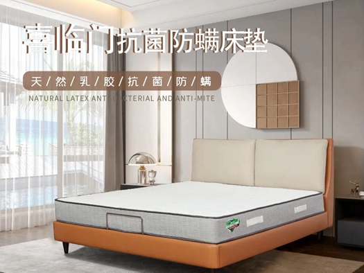 诗尼曼全屋定制X喜临门“双核抗菌防螨床垫”健康睡眠新选择