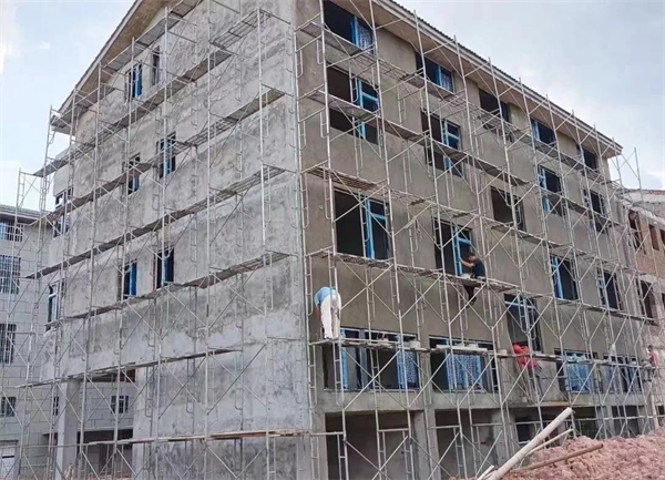 伊美德门窗江西项目，多座自建房门窗火热安装中