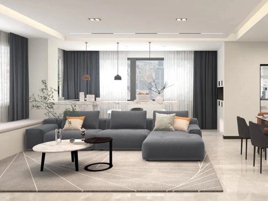 帝标全屋家居|138m²现代舒适风，三口之家爱的小天地