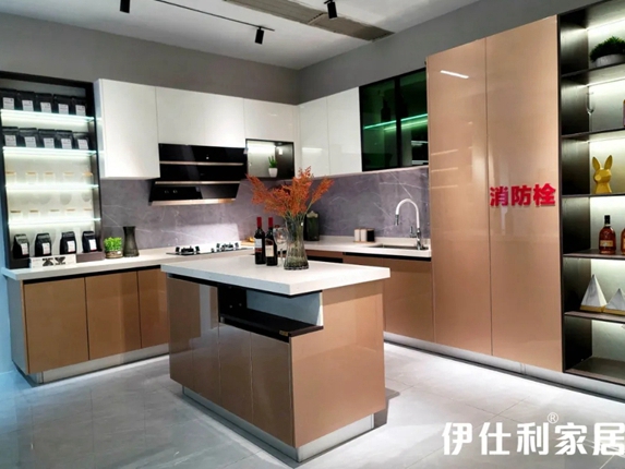 伊仕利家居新塘全案展厅落地，整体体验感百分百