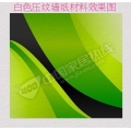 PVC墙纸材料 壁画背景墙材料 弱溶剂白色压纹墙纸
