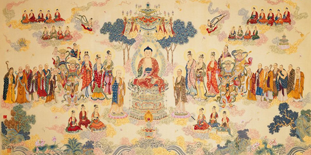 无缝壁画