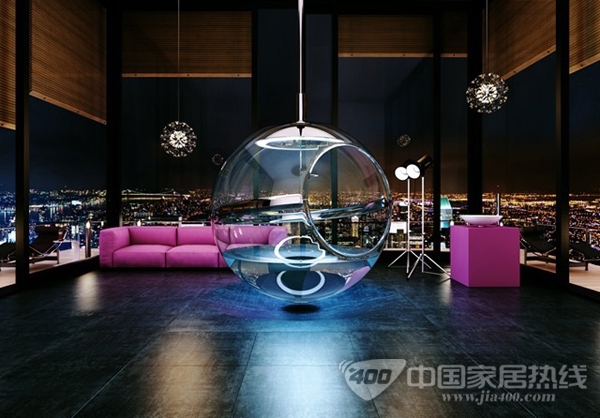 Bathsphere玻璃球 独特而惬意的卫浴体验