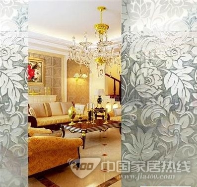 工艺雕花玻璃装点家居梦幻环境