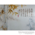 艺术玻璃背景-高风亮节 艺术玻璃背景-高风亮节