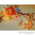 艺术玻璃背景-牡丹CS-B-SDJ35 艺术玻璃背景-牡丹CS-B-SDJ35