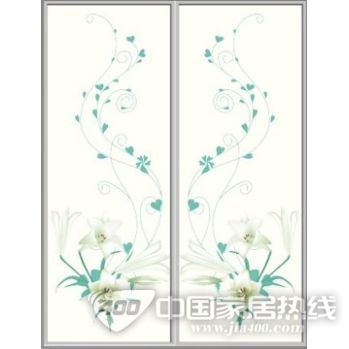 彩绘艺术移门 暗香盈袖113A