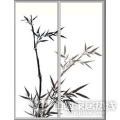 彩绘艺术移门 傲骨如竹185A 彩绘艺术移门 傲骨如竹185A