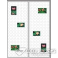 彩绘艺术移门爱莲说86A