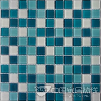 水晶蓝马赛克