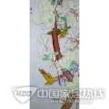 艺术玻璃背景墙玄关-004