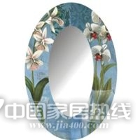 水晶镜60x90椭圆型