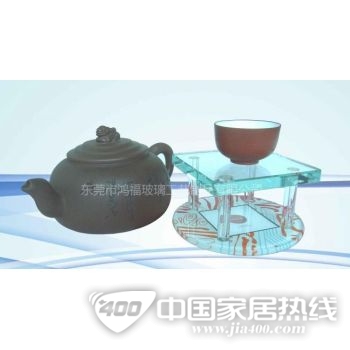 玻璃杯垫茶几