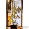 艺术玻璃玄关 YX-GXG-008