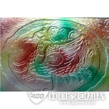 冰雕、浮雕、彩雕艺术玻璃系列