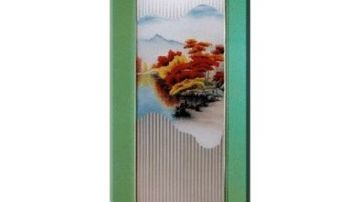 大华艺术玻璃－国画系列（枫叶红）