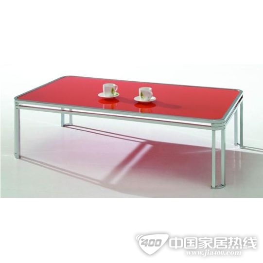 现代五金玻璃茶几 SC-5235