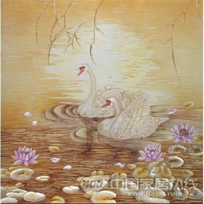 砂雕上彩系列-平湖夕照 XHSD009
