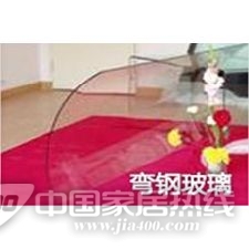 弯钢玻璃
