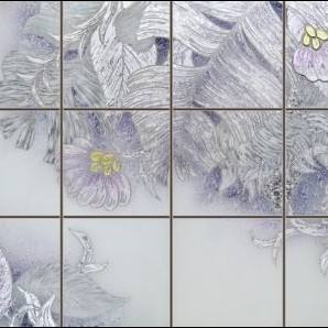 点亮 亮点艺术玻璃产品推荐-电视背景墙-芭提雅·风情YG1687