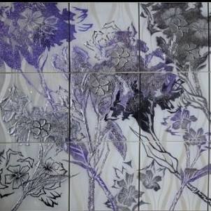 点亮 亮点艺术玻璃产品推荐-电视背景墙-玉雪玲珑YG1680 