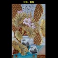 点亮.亮点产品推荐-豪华玄关端墙-韵荷YG1705