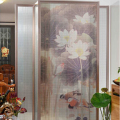 益友鸣艺术玻璃产品推荐-艺术玄关-荷鸯美合MQS13003