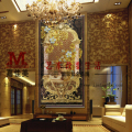 嘉佳美艺术玻璃产品推荐-豪华背景墙-酒店背景墙-罗马帝国FY-1346