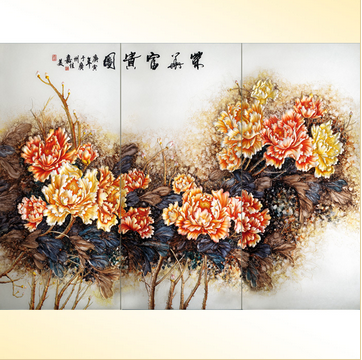 嘉佳美玻璃-奢华系列-金富贵-FY-1001