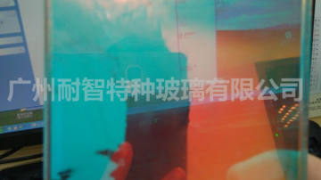 广州厂家直销 耐智 幻彩玻璃 变色炫彩玻璃 特种玻璃