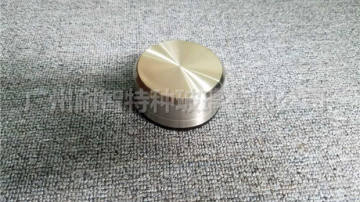 专业生产不锈钢盖子玻璃运动水瓶盖 中风度圆玻璃盖子批发