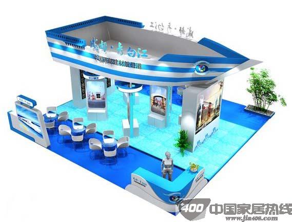 “中国西部建材航母港”亮相广州建博会