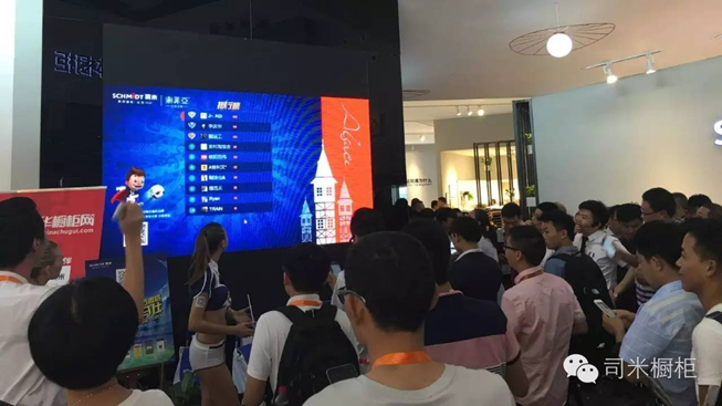 司米橱柜上在广州建博上掀起一阵“返璞归真”之风！