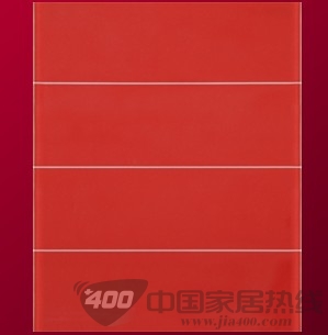 红底银线
