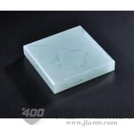 天然透光石晶创玉石玻璃青花