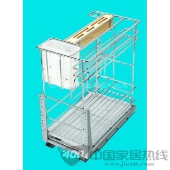 阻尼多功能拉篮