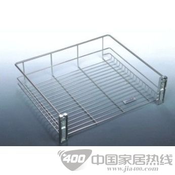 不锈钢拉篮600柜